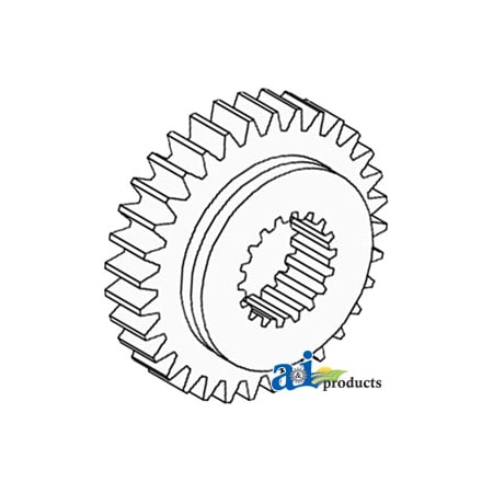 A & I Products Pinion Gear, Transmission, 4th 2.6" x6" x5.6" A-1868010M1